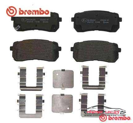 Achat de BREMBO P 30 080 Kit de plaquettes de frein, frein à disque pas chères