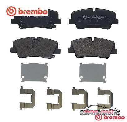 Achat de BREMBO P 30 089 Kit de plaquettes de frein, frein à disque pas chères