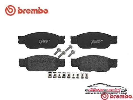 Achat de BREMBO P 36 012 Kit de plaquettes de frein, frein à disque pas chères