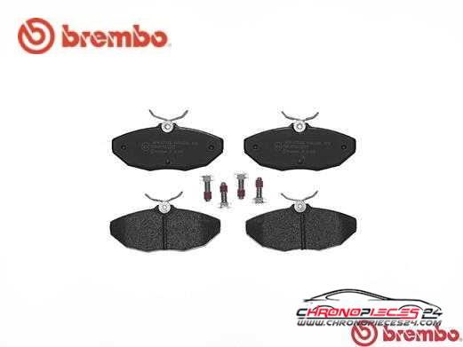 Achat de BREMBO P 36 015 Kit de plaquettes de frein, frein à disque pas chères