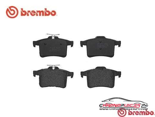 Achat de BREMBO P 36 026 Kit de plaquettes de frein, frein à disque pas chères