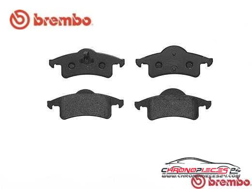 Achat de BREMBO P 37 006 Kit de plaquettes de frein, frein à disque pas chères