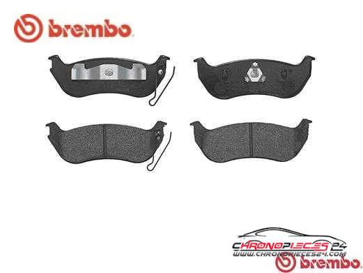 Achat de BREMBO P 37 009 Kit de plaquettes de frein, frein à disque pas chères