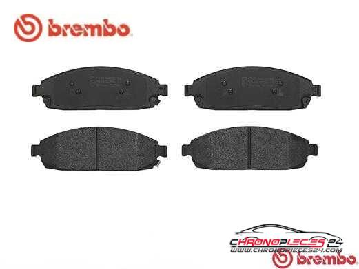 Achat de BREMBO P 37 010 Kit de plaquettes de frein, frein à disque pas chères