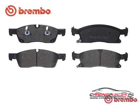 Achat de BREMBO P 37 015 Kit de plaquettes de frein, frein à disque pas chères