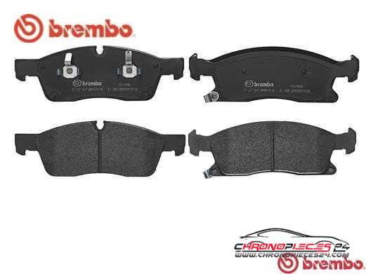 Achat de BREMBO P 37 017 Kit de plaquettes de frein, frein à disque pas chères