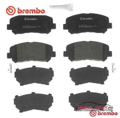 Achat de BREMBO P 37 019 Kit de plaquettes de frein, frein à disque pas chères