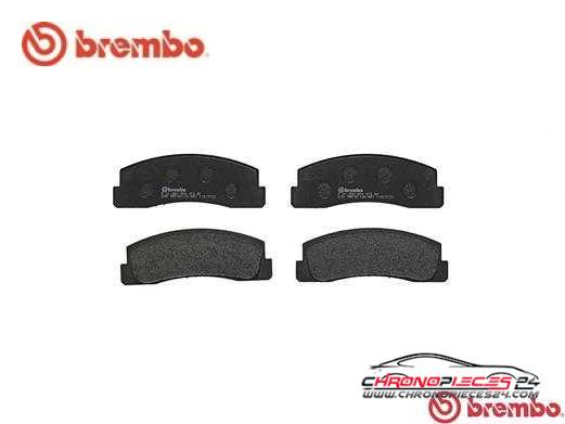 Achat de BREMBO P 41 002 Kit de plaquettes de frein, frein à disque pas chères