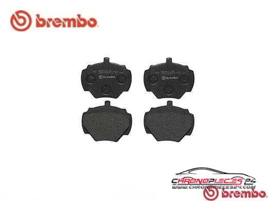 Achat de BREMBO P 44 001 Kit de plaquettes de frein, frein à disque pas chères