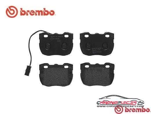 Achat de BREMBO P 44 004 Kit de plaquettes de frein, frein à disque pas chères