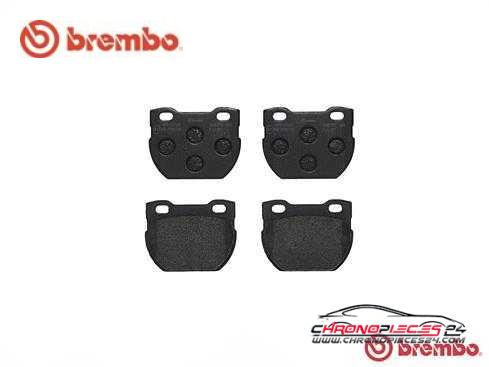 Achat de BREMBO P 44 007 Kit de plaquettes de frein, frein à disque pas chères