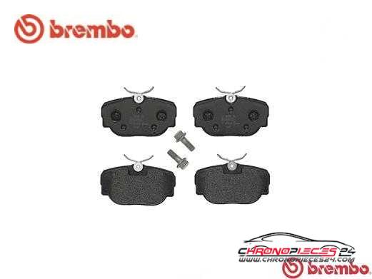 Achat de BREMBO P 44 009 Kit de plaquettes de frein, frein à disque pas chères