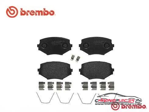 Achat de BREMBO P 49 020 Kit de plaquettes de frein, frein à disque pas chères