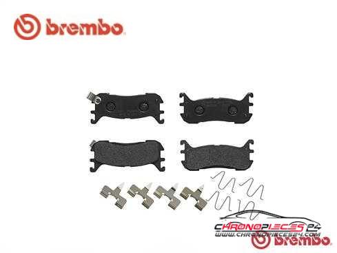 Achat de BREMBO P 49 021 Kit de plaquettes de frein, frein à disque pas chères