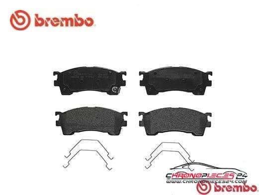 Achat de BREMBO P 49 023 Kit de plaquettes de frein, frein à disque pas chères