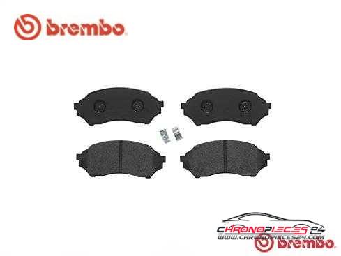 Achat de BREMBO P 49 027 Kit de plaquettes de frein, frein à disque pas chères