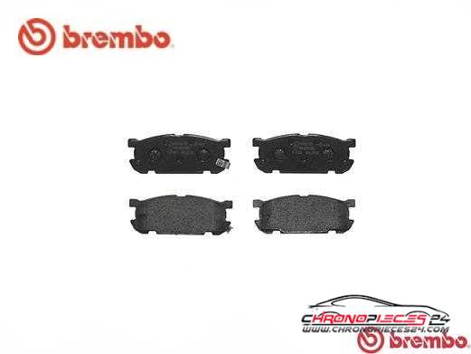 Achat de BREMBO P 49 030 Kit de plaquettes de frein, frein à disque pas chères