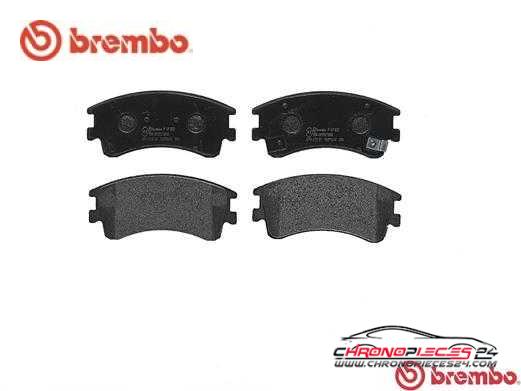 Achat de BREMBO P 49 032 Kit de plaquettes de frein, frein à disque pas chères