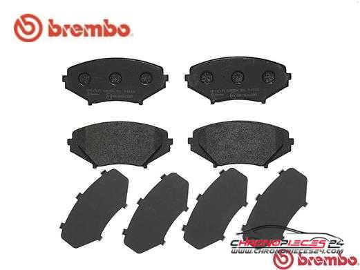 Achat de BREMBO P 49 034 Kit de plaquettes de frein, frein à disque pas chères