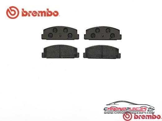 Achat de BREMBO P 49 036 Kit de plaquettes de frein, frein à disque pas chères