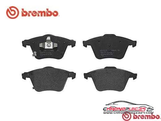 Achat de BREMBO P 49 038 Kit de plaquettes de frein, frein à disque pas chères