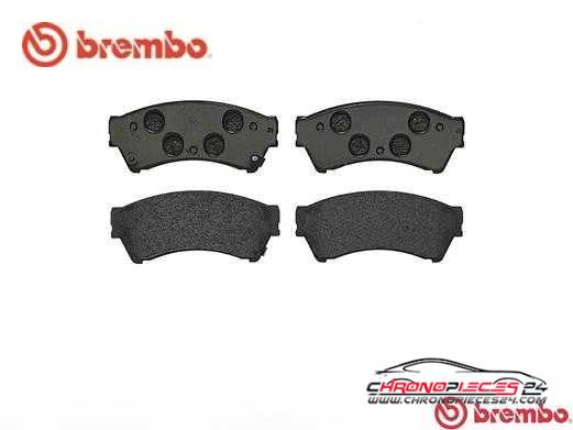 Achat de BREMBO P 49 039 Kit de plaquettes de frein, frein à disque pas chères