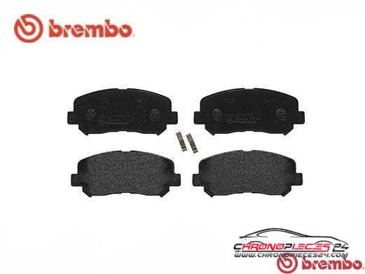 Achat de BREMBO P 49 045 Kit de plaquettes de frein, frein à disque pas chères