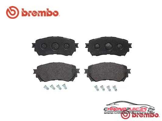 Achat de BREMBO P 49 048 Kit de plaquettes de frein, frein à disque pas chères