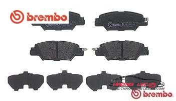 Achat de BREMBO P 49 053 Kit de plaquettes de frein, frein à disque pas chères