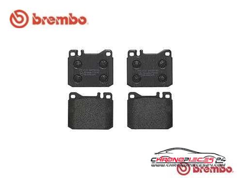 Achat de BREMBO P 50 002 Kit de plaquettes de frein, frein à disque pas chères