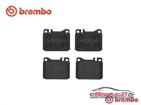 Achat de BREMBO P 50 004 Kit de plaquettes de frein, frein à disque pas chères