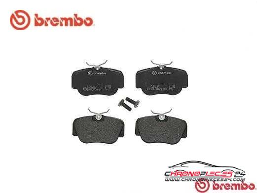 Achat de BREMBO P 50 011 Kit de plaquettes de frein, frein à disque pas chères