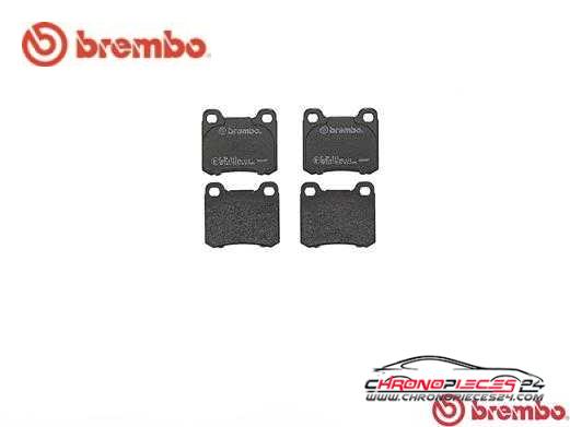 Achat de BREMBO P 50 013 Kit de plaquettes de frein, frein à disque pas chères