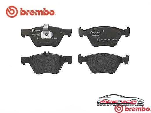 Achat de BREMBO P 50 026 Kit de plaquettes de frein, frein à disque pas chères