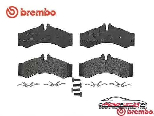 Achat de BREMBO P 50 028 Kit de plaquettes de frein, frein à disque pas chères