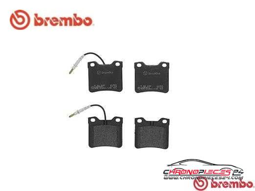 Achat de BREMBO P 50 030 Kit de plaquettes de frein, frein à disque pas chères