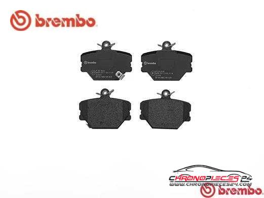 Achat de BREMBO P 50 038 Kit de plaquettes de frein, frein à disque pas chères