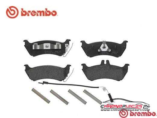 Achat de BREMBO P 50 044 Kit de plaquettes de frein, frein à disque pas chères