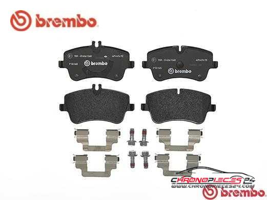 Achat de BREMBO P 50 045 Kit de plaquettes de frein, frein à disque pas chères