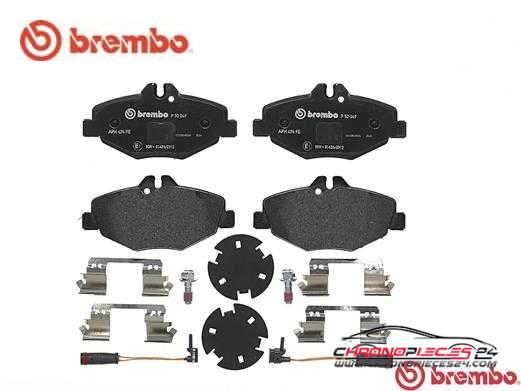 Achat de BREMBO P 50 049 Kit de plaquettes de frein, frein à disque pas chères