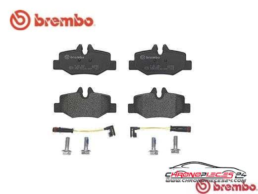 Achat de BREMBO P 50 051 Kit de plaquettes de frein, frein à disque pas chères