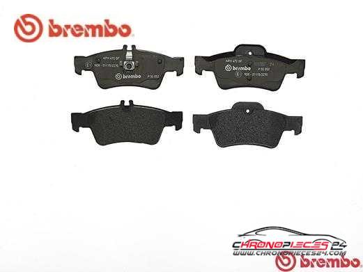 Achat de BREMBO P 50 052 Kit de plaquettes de frein, frein à disque pas chères