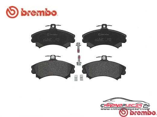 Achat de BREMBO P 50 055 Kit de plaquettes de frein, frein à disque pas chères