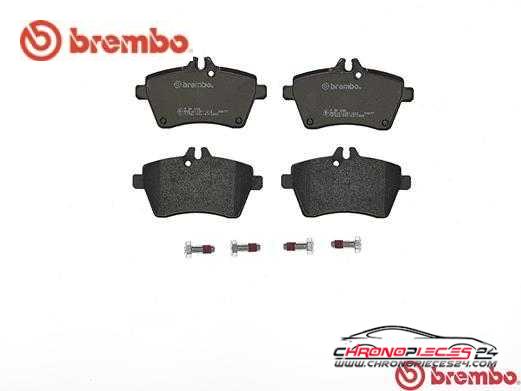 Achat de BREMBO P 50 056 Kit de plaquettes de frein, frein à disque pas chères