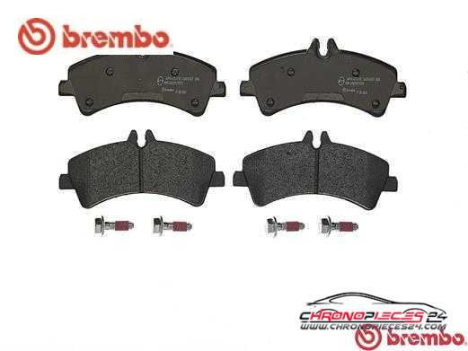 Achat de BREMBO P 50 060 Kit de plaquettes de frein, frein à disque pas chères