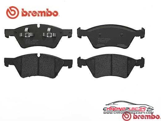 Achat de BREMBO P 50 063 Kit de plaquettes de frein, frein à disque pas chères