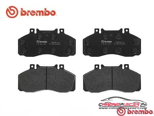 Achat de BREMBO P 50 065 Kit de plaquettes de frein, frein à disque pas chères