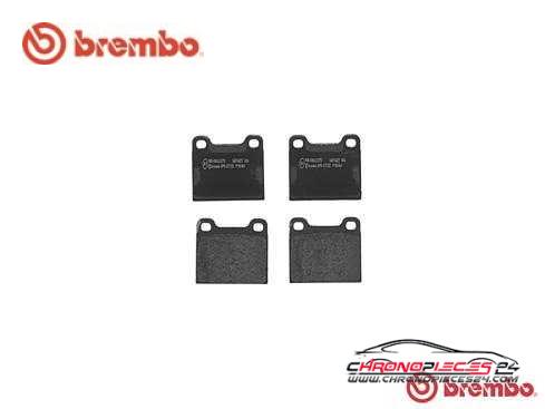 Achat de BREMBO P 50 066 Kit de plaquettes de frein, frein à disque pas chères