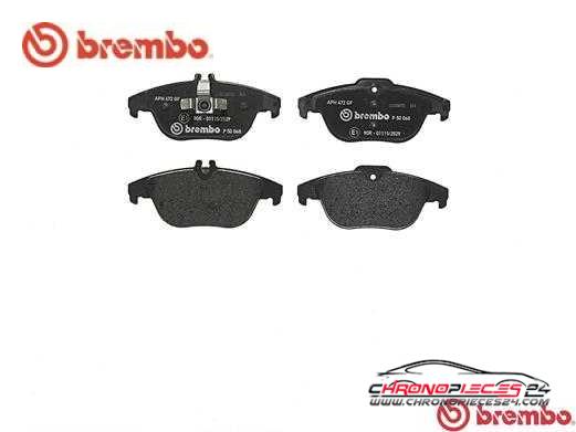 Achat de BREMBO P 50 068 Kit de plaquettes de frein, frein à disque pas chères