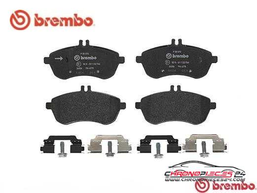 Achat de BREMBO P 50 070 Kit de plaquettes de frein, frein à disque pas chères